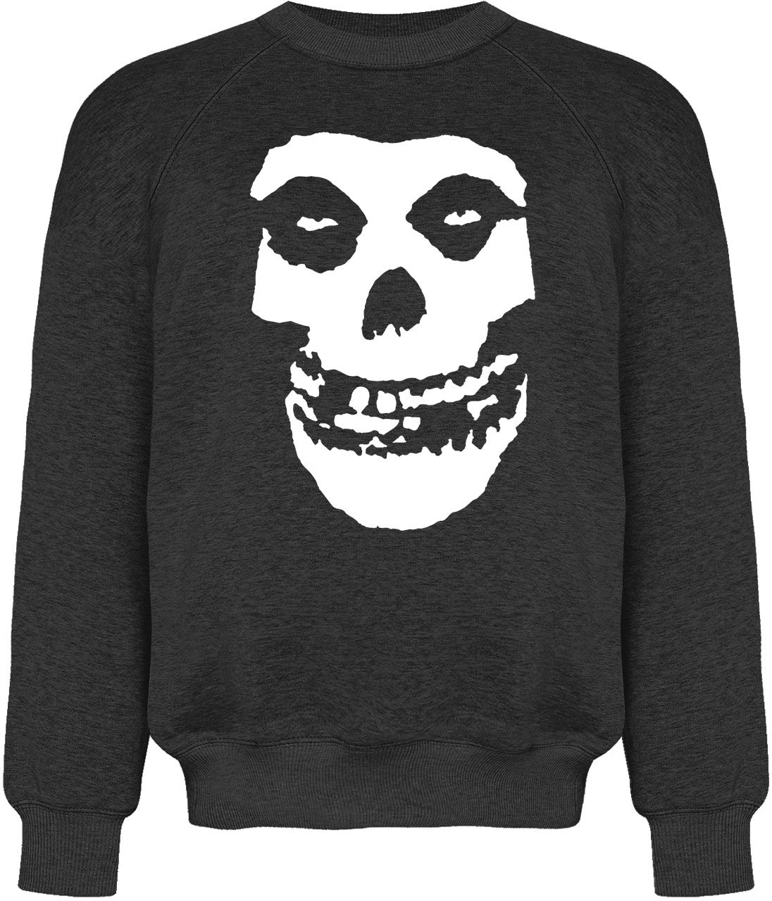 Графітовий світшот Misfits (skull logo)