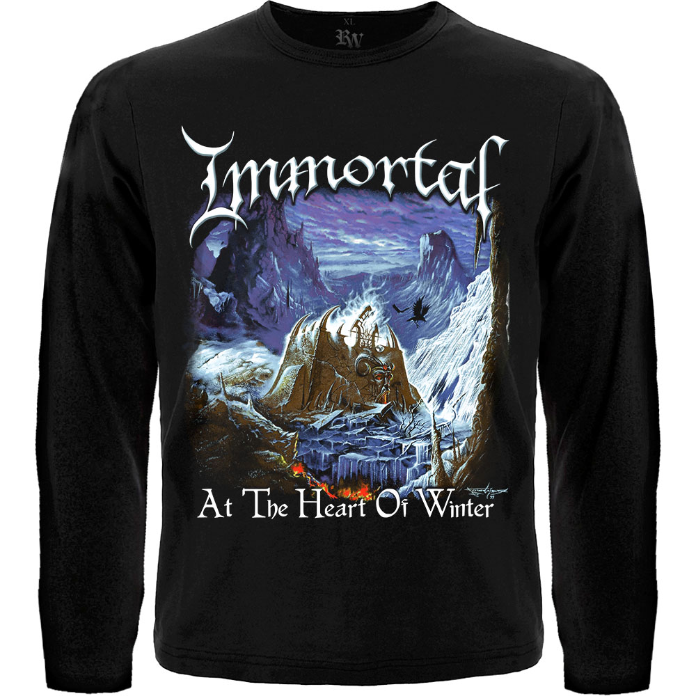 Футболка с длинным рукавом Immortal "At The Heart Of Winter"