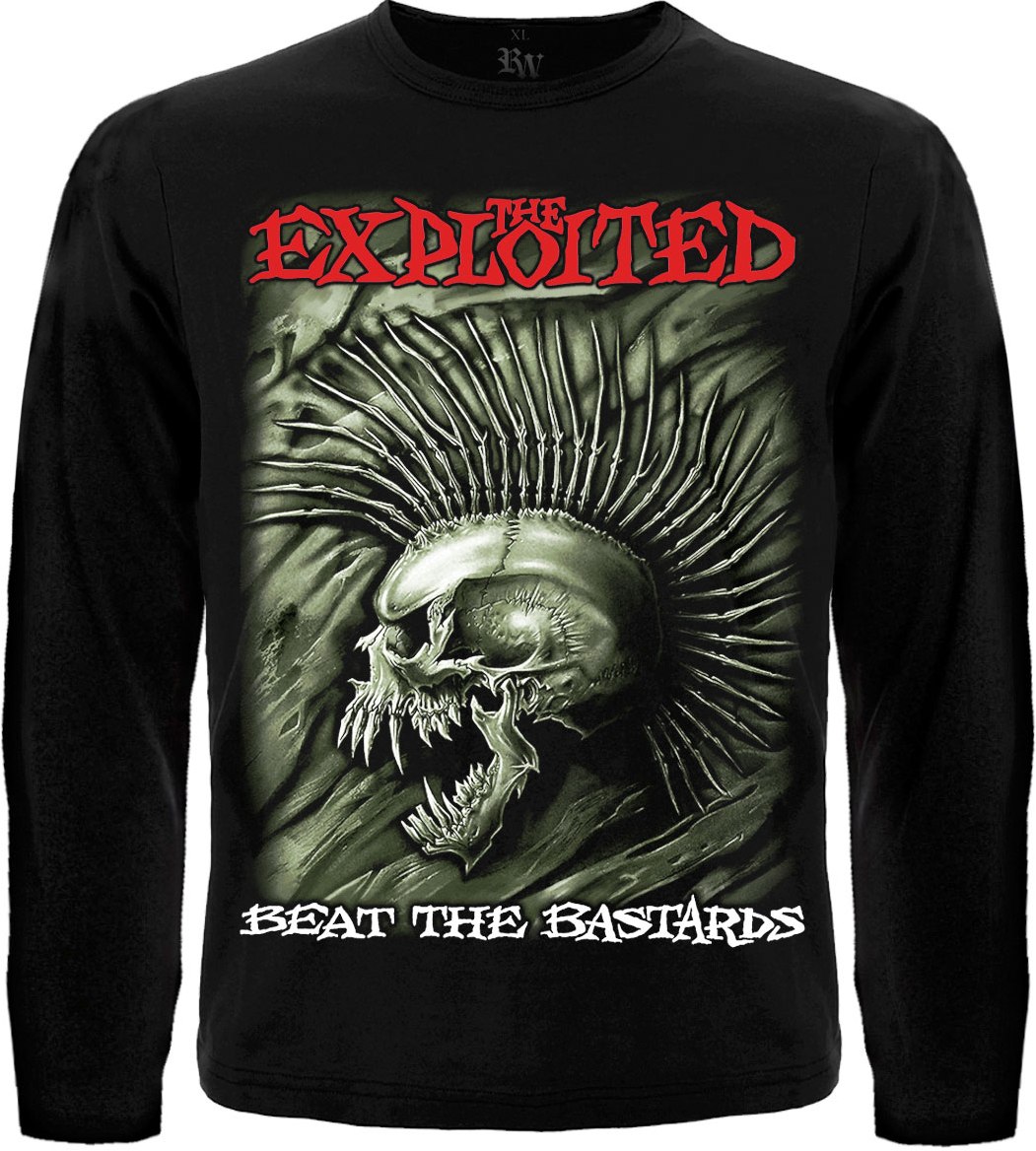 Футболка с длинным рукавом The Exploited "Beat The Bastards"  RW-18325