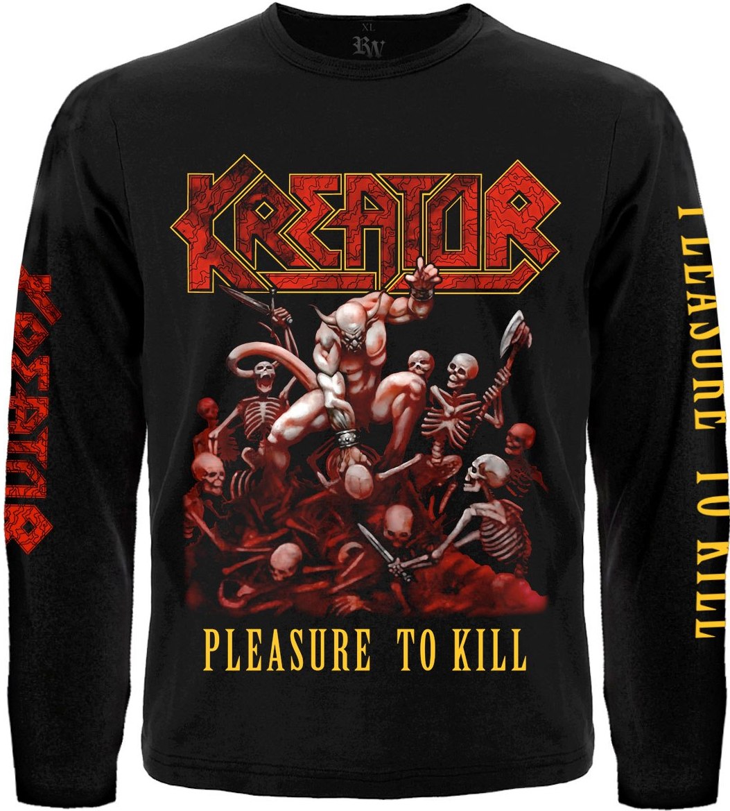 Футболка з довгим рукавом Kreator "Pleasure to Kill"