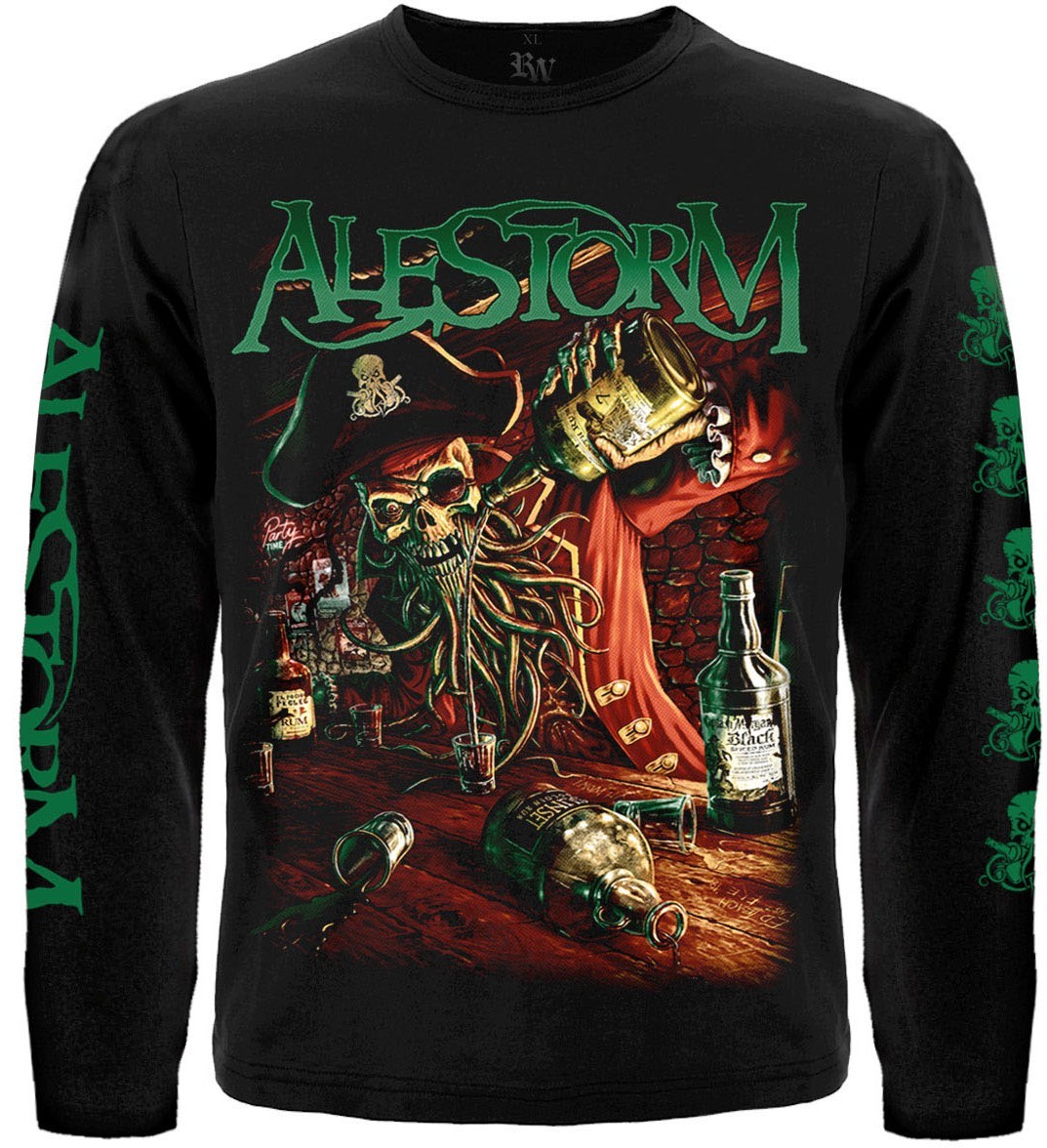 Футболка з довгим рукавом Alestorm "Seventh Rum of a Seventh Rum"