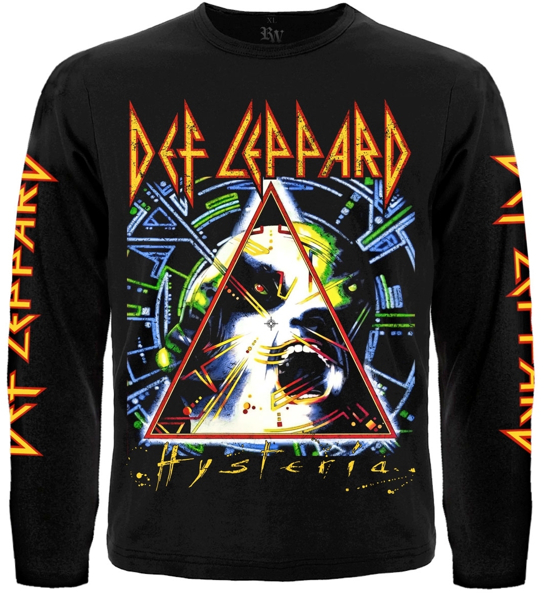 Футболка з довгим рукавом Def Leppard "Hysteria"