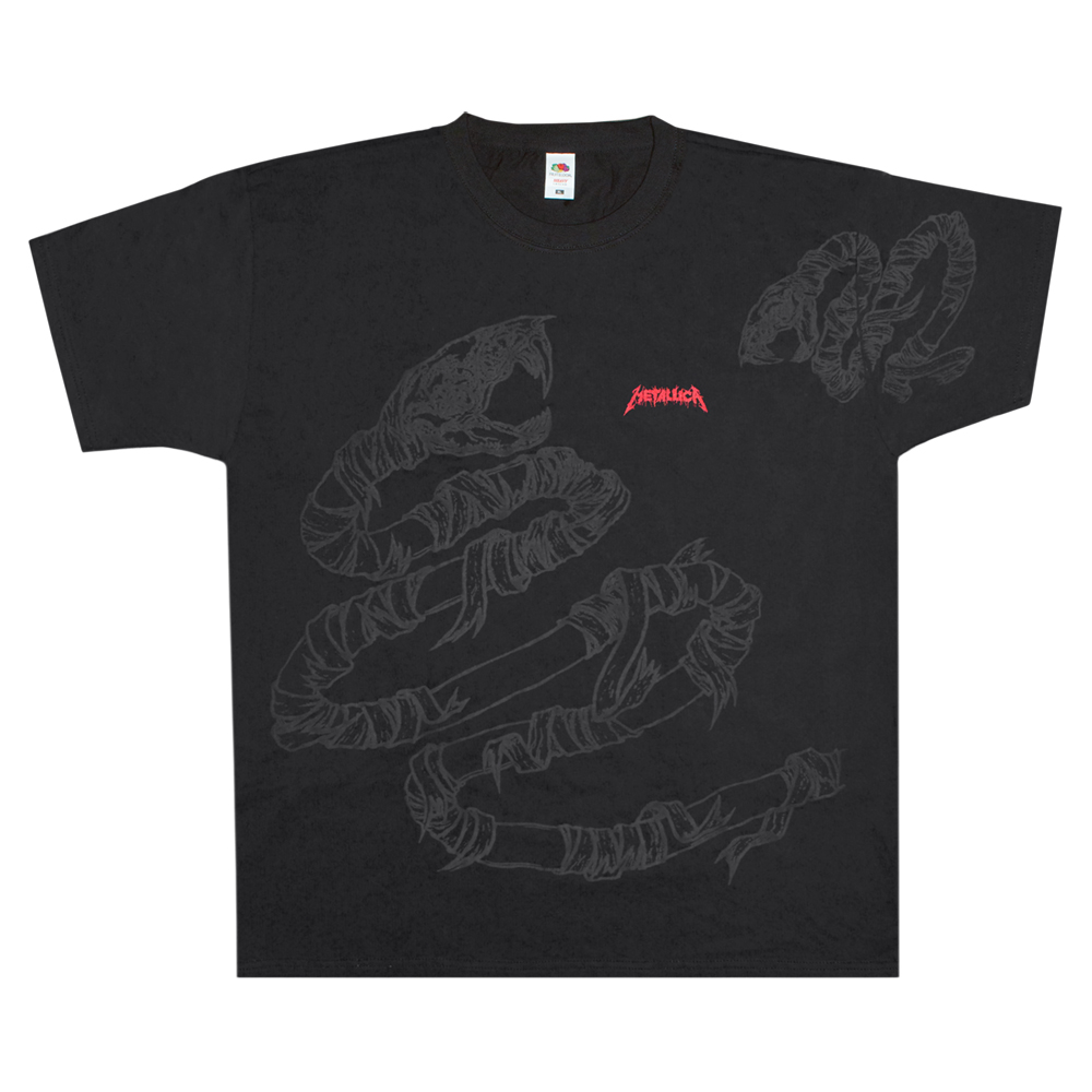 Футболка Full print Metallica "The Black Album" (об'ємний друк) (EU-P)