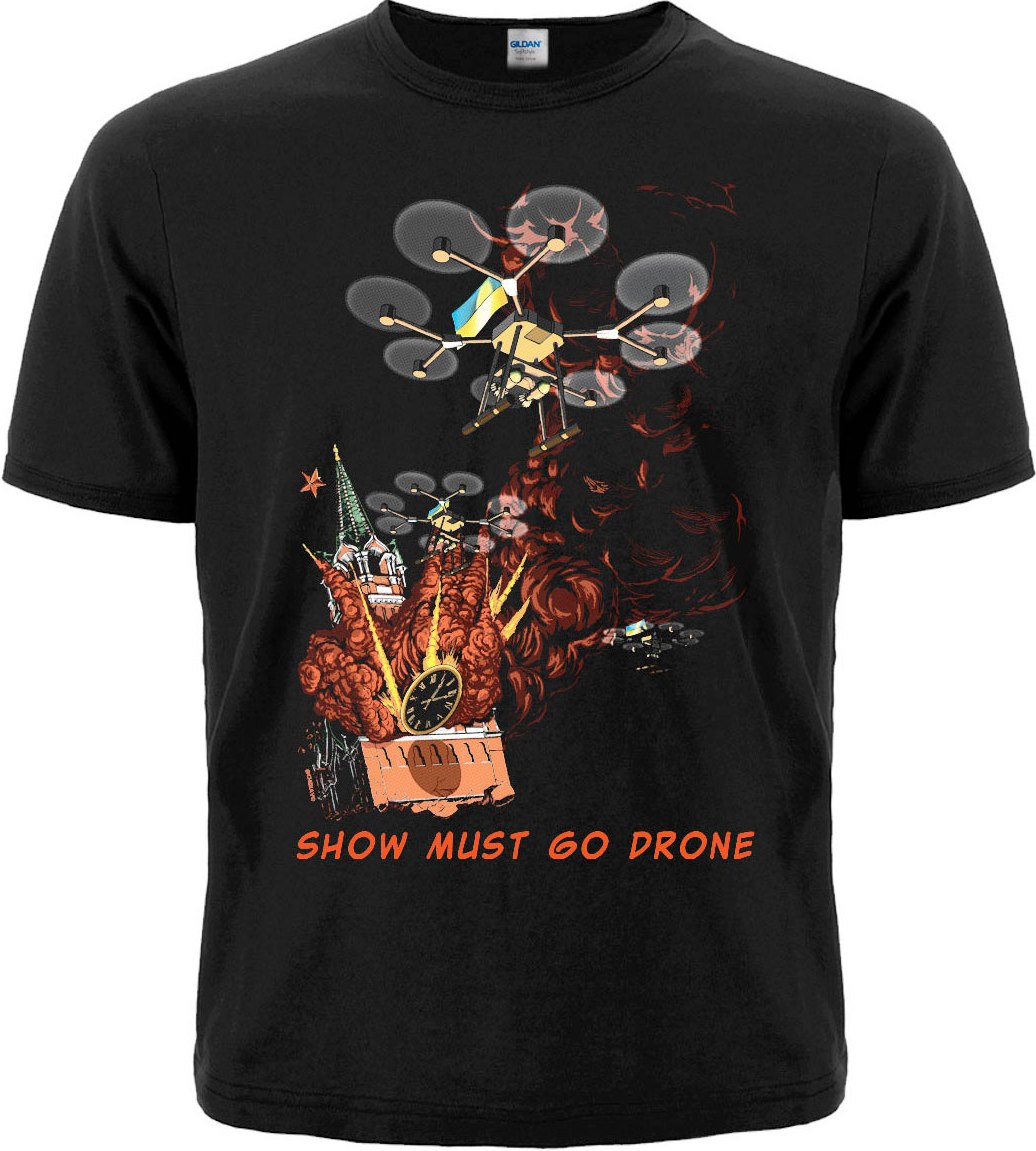 Футболка Show Must Go Drone