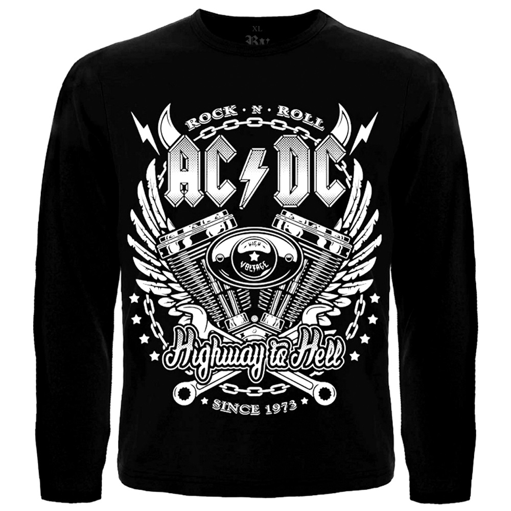 Футболка с длинным рукавом AC/DC (since 1973)