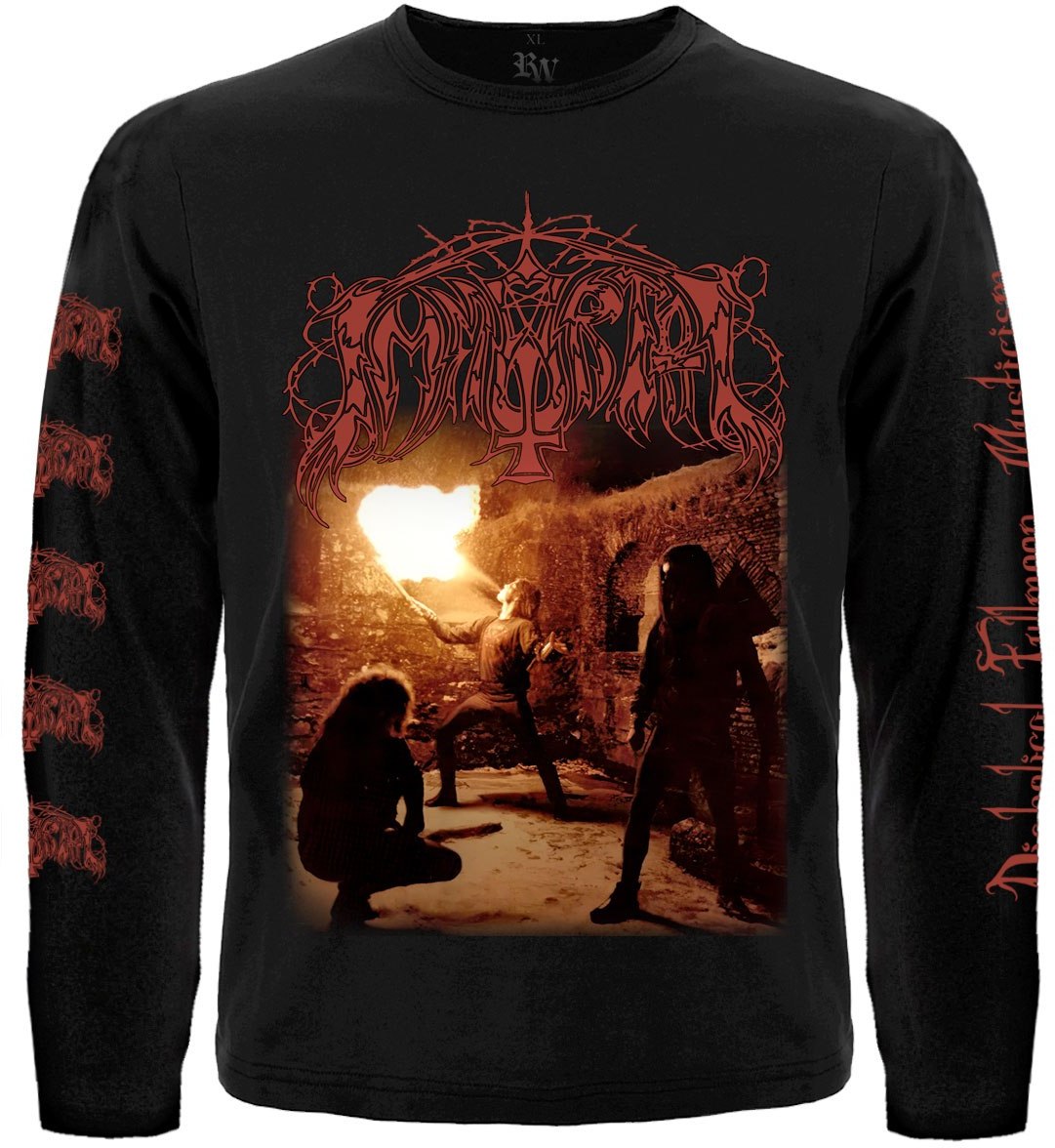 Футболка з довгим рукавом Immortal "Diabolical Fullmoon Mysticism"