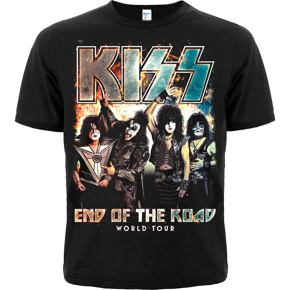 Футболка Kiss "End of the Road" (world tour)