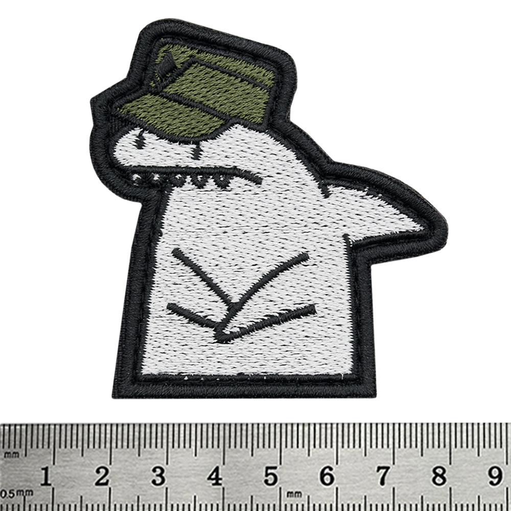 Нашивка на липучці Флорк акула (ЗСУ)  RW-22556