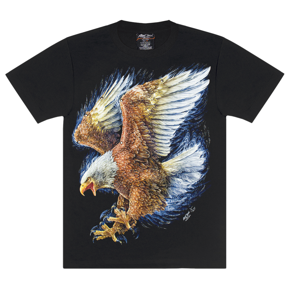 Футболка Hunting Eagle (3D, світиться в темряві)  RW-26179