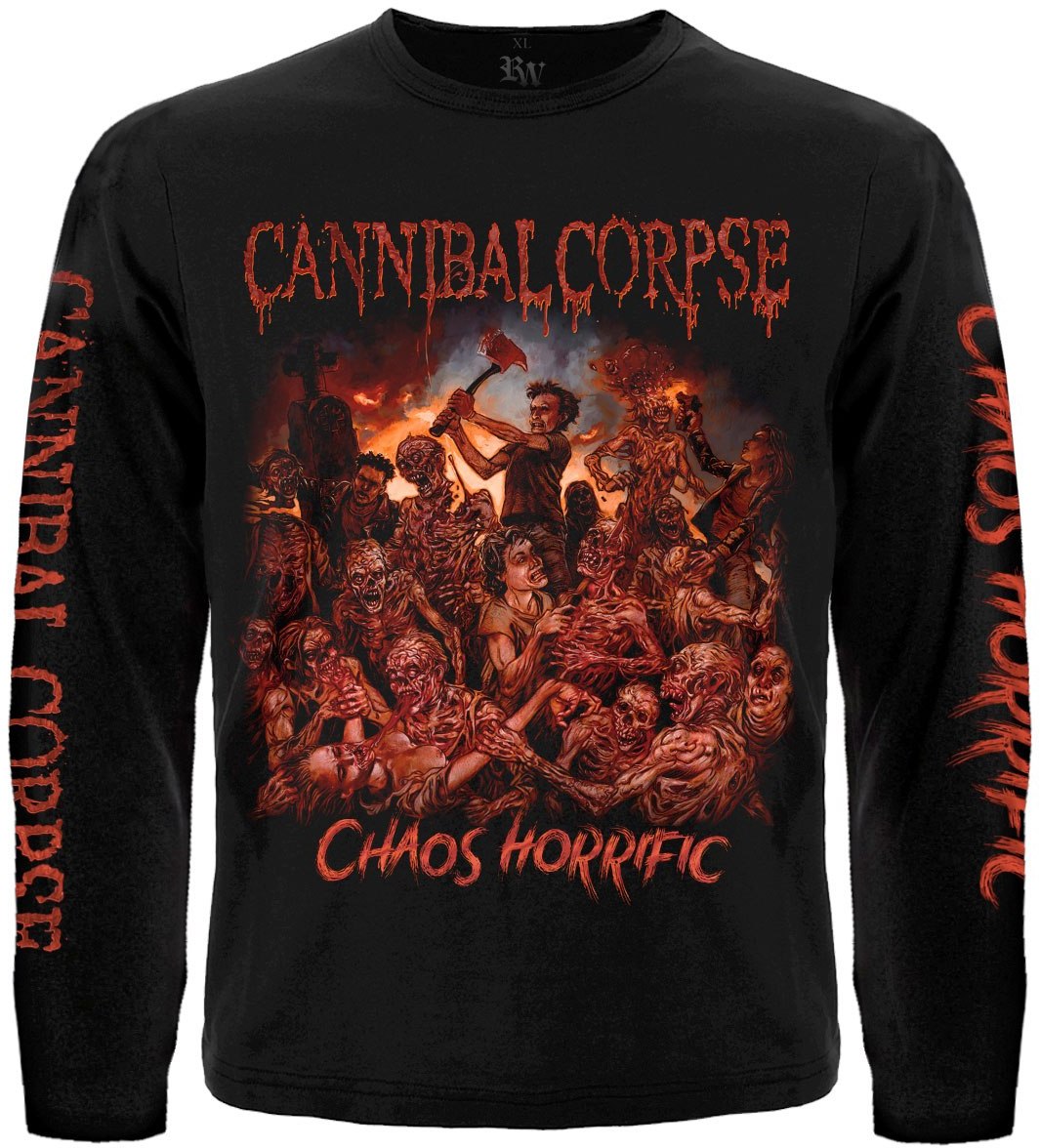 Футболка з довгим рукавом Cannibal Corpse "Chaos Horrific"