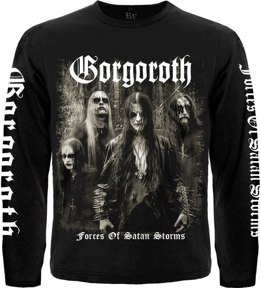 Футболка з довгим рукавом Gorgoroth "Forces of Satan Storms"