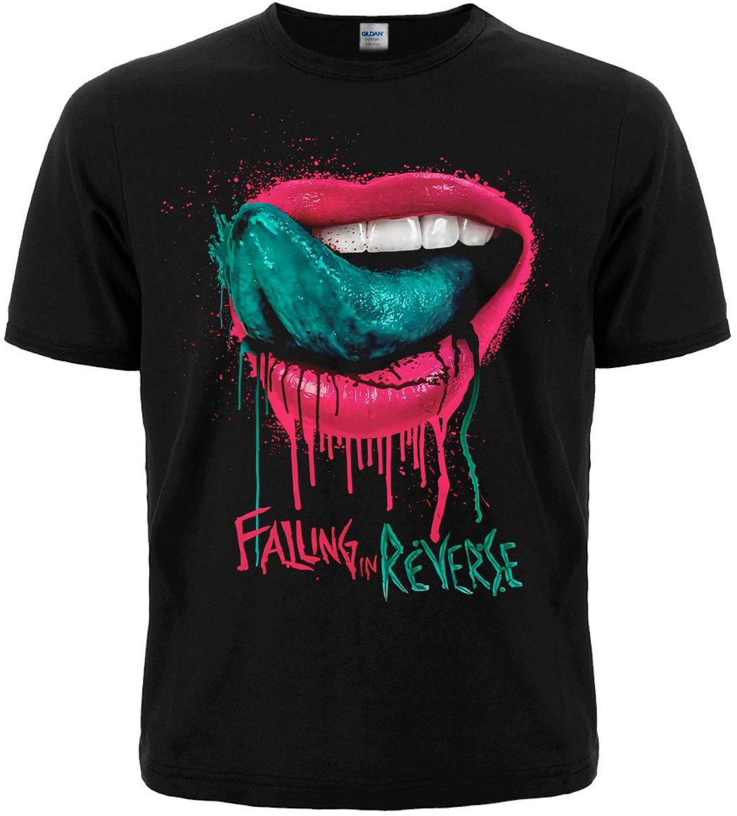 Футболка Falling In Reverse (lips logo)