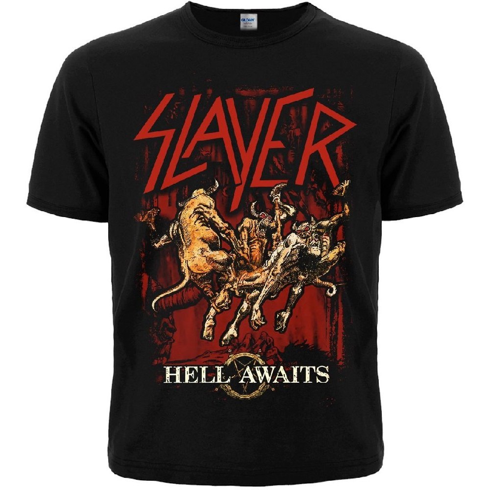 Футболка Slayer "Hell Awaits" RW-26665 Футболка Slayer "Hell Awaits" RW-26665