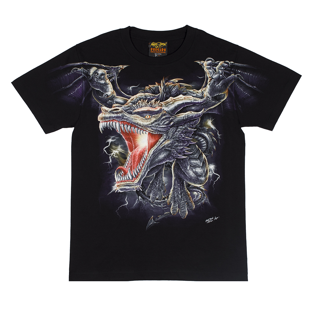 Футболка King Dragon (светится в темноте)