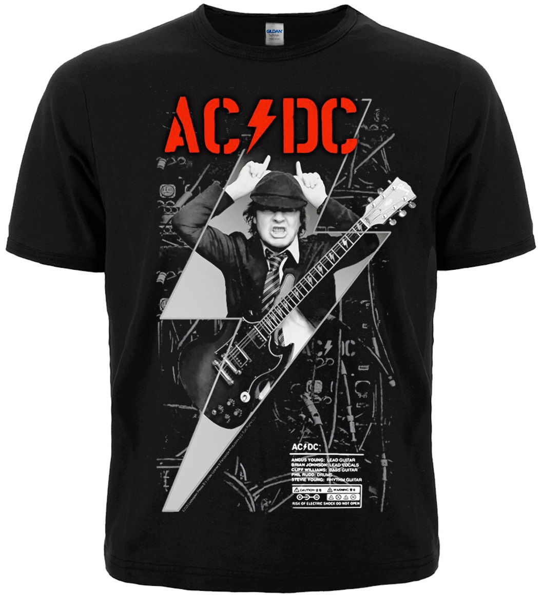 Футболка AC/DC (PWR UP Angus Young)