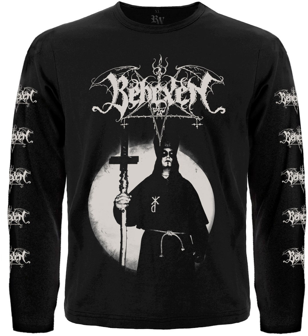 Футболка з довгим рукавом Behexen "By the Blessing of Satan"