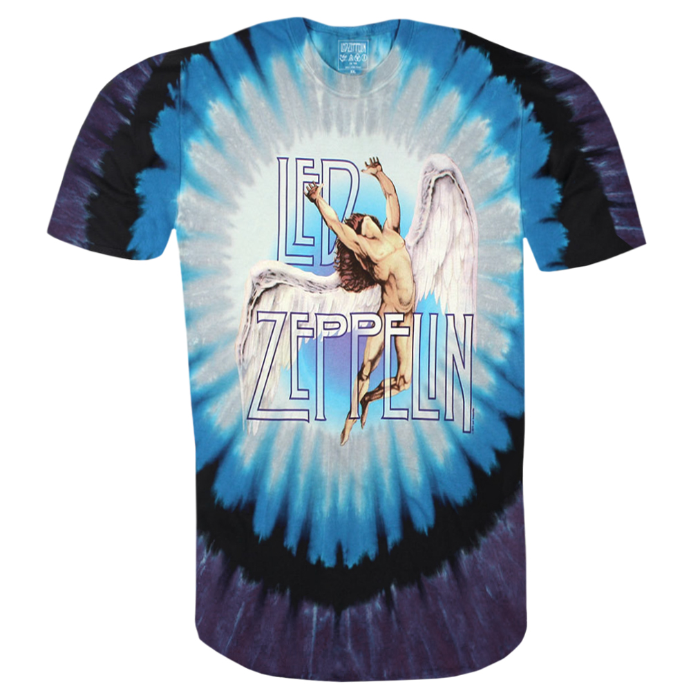 Футболка Liquid Blue Led Zeppelin - Swan Song (Tie-Dye)