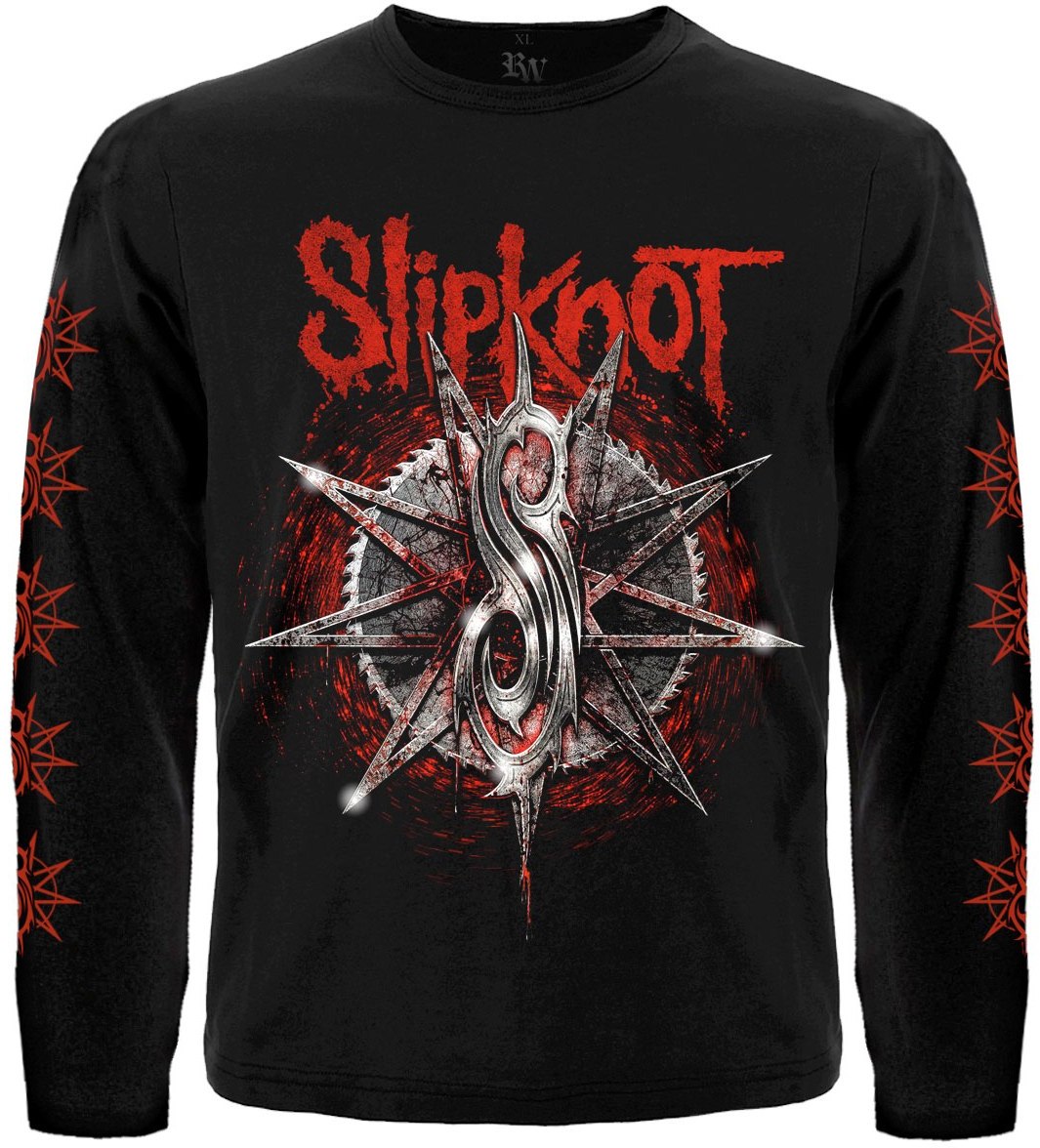 Футболка з довгим рукавом Slipknot (S logo on the star)