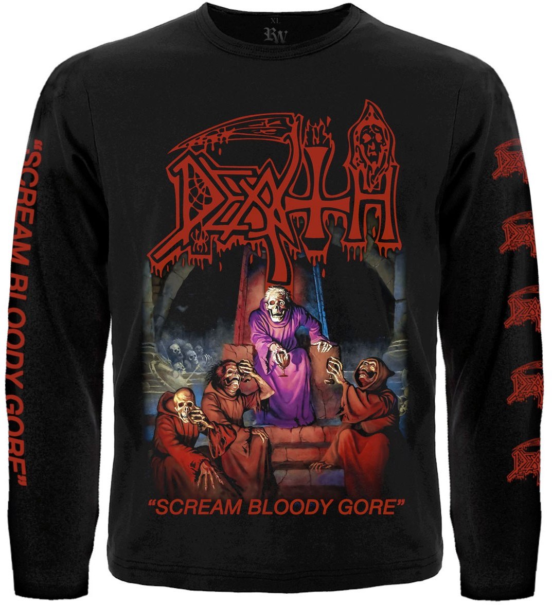 Футболка з довгим рукавом Death "Scream Bloody Gore"