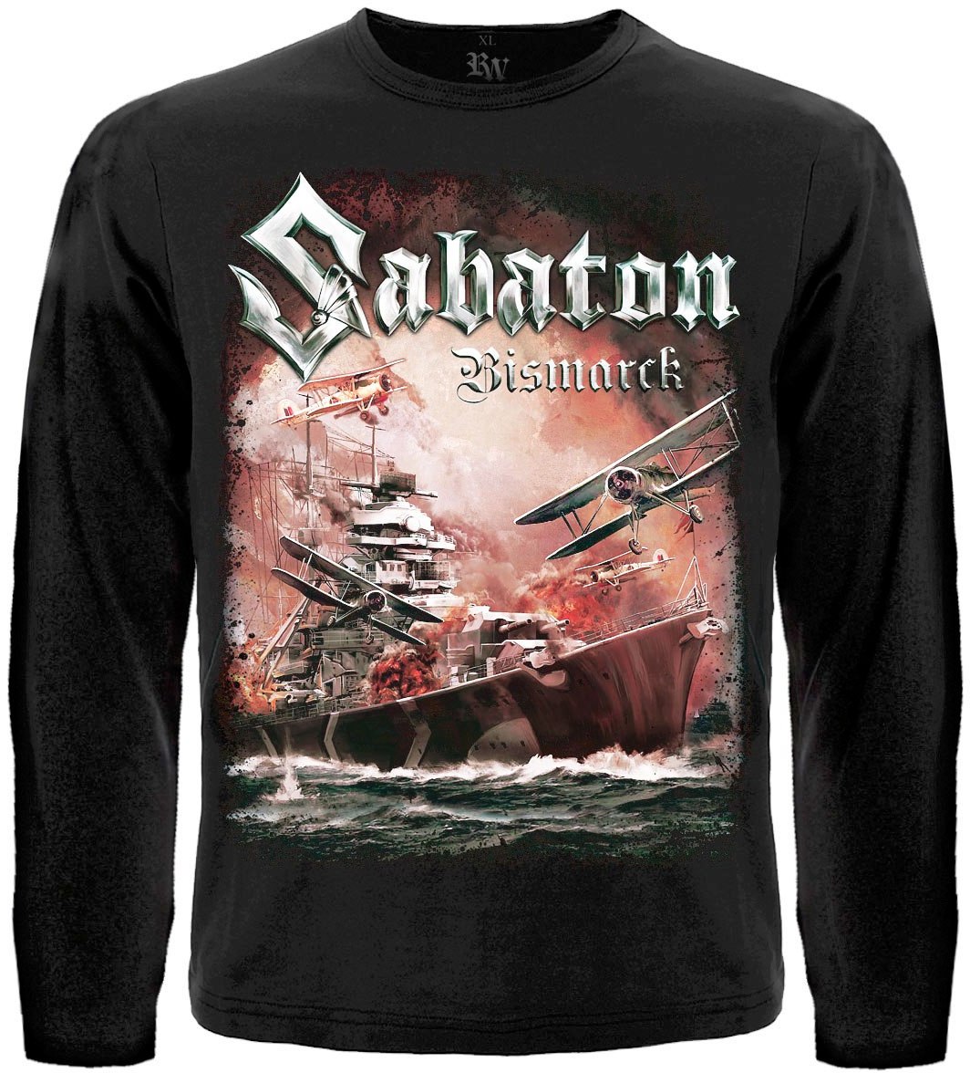 Футболка с длинным рукавом Sabaton "Bismarck"  RW-18820