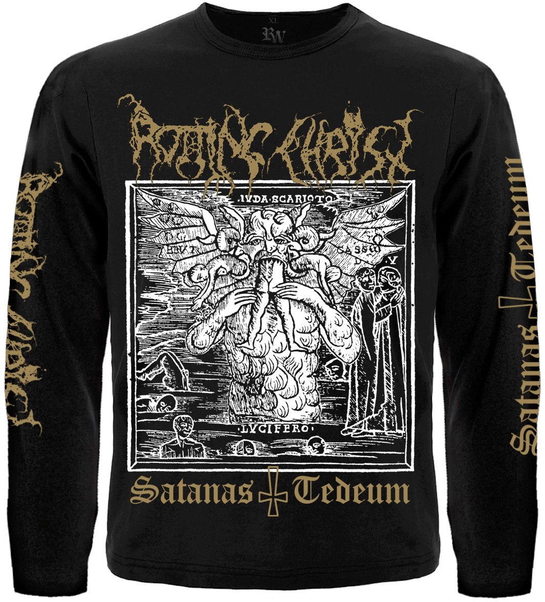 Футболка з довгим рукавом Rotting Christ "Satanas Tedeum"