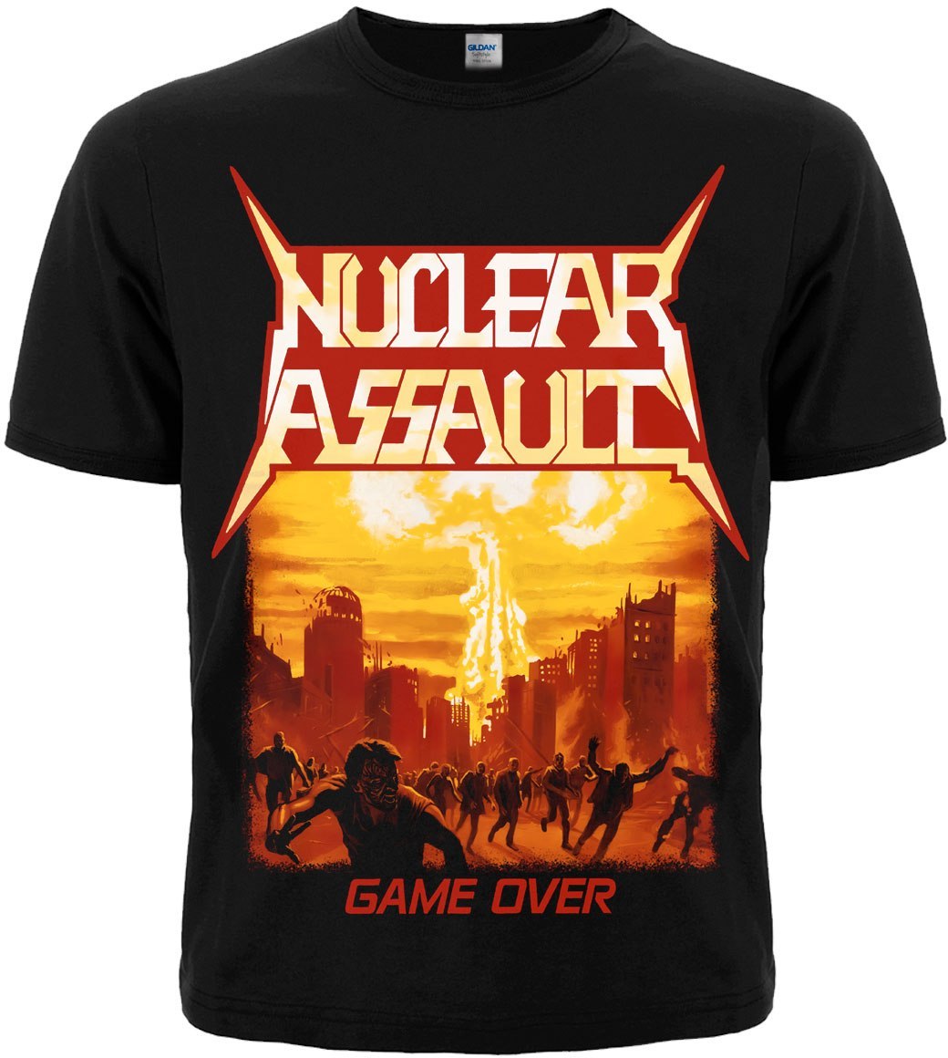Футболка Nuclear Assault "Game Over"