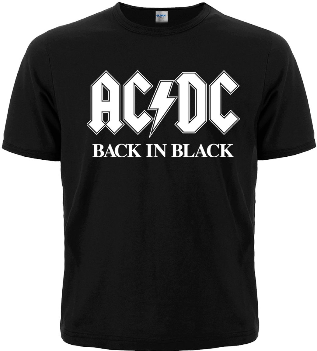 Футболка AC/DC "Back In Black" (Big Logo)  RW-21883
