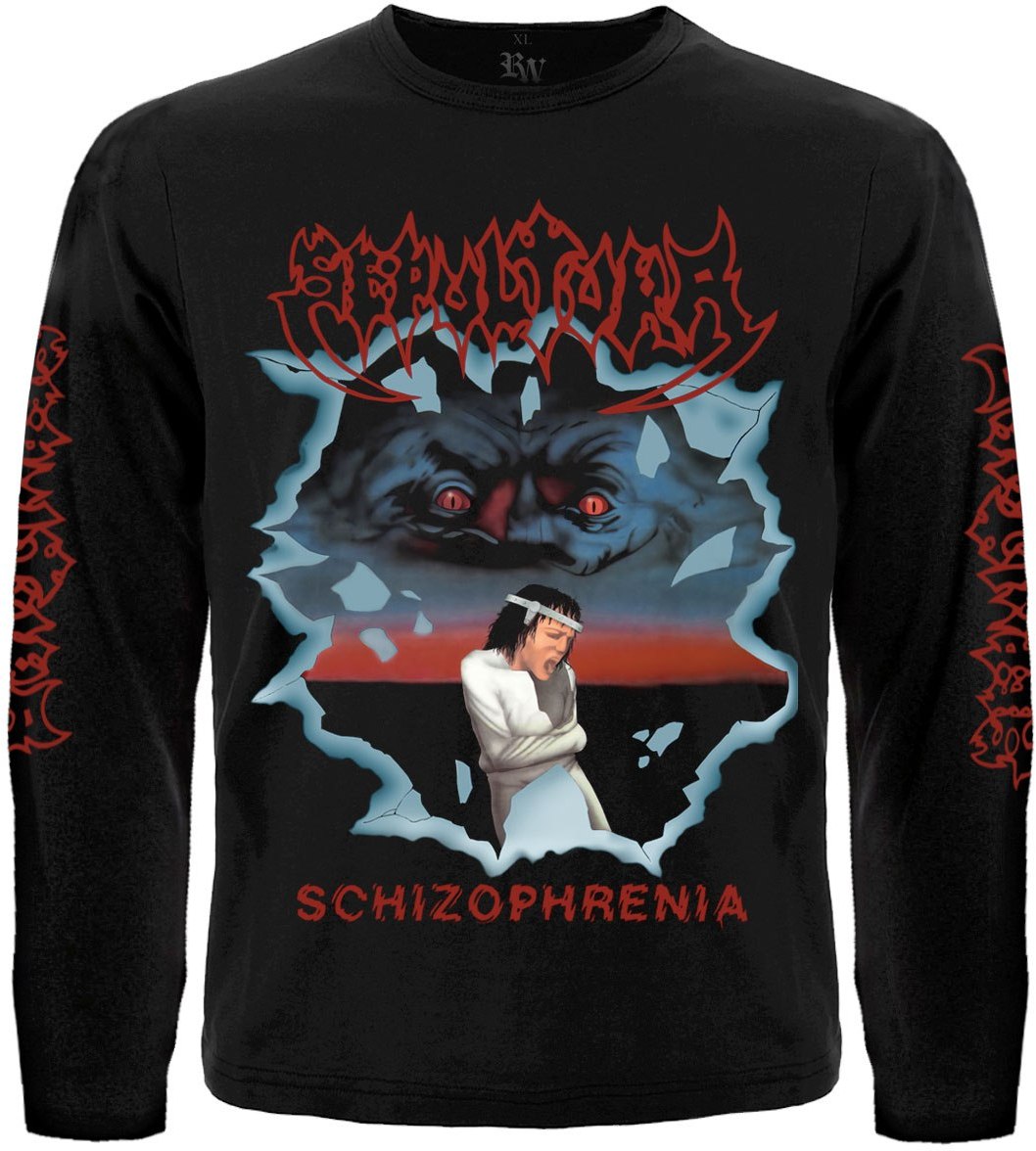 Футболка з довгим рукавом Sepultura "Schizophrenia"
