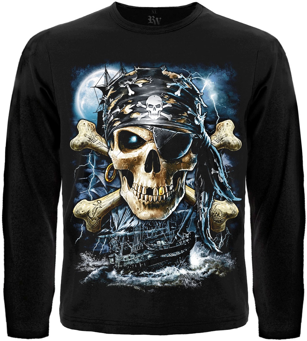 Лонгслив Jolly Roger (Корабль призрак)