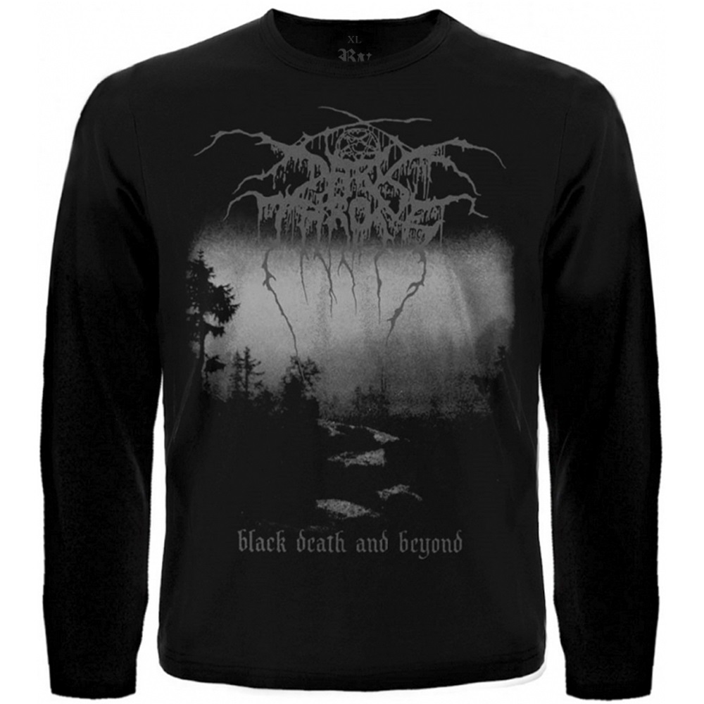 Футболка с длинным рукавом Darkthrone "Black Death And Beyond" RW-8526 Футболка с длинным рукавом Darkthrone "Black Death And Beyond" RW-8526
