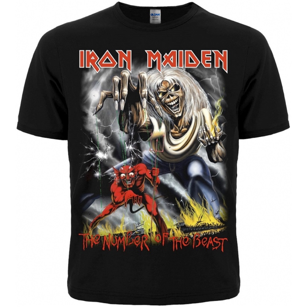 Футболка Iron Maiden "The Number of the Beast"
