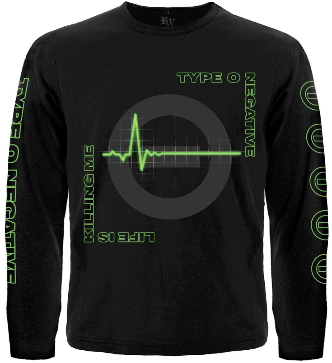 Футболка з довгим рукавом Type O Negative "Life Is Killing Me"  RW-26345
