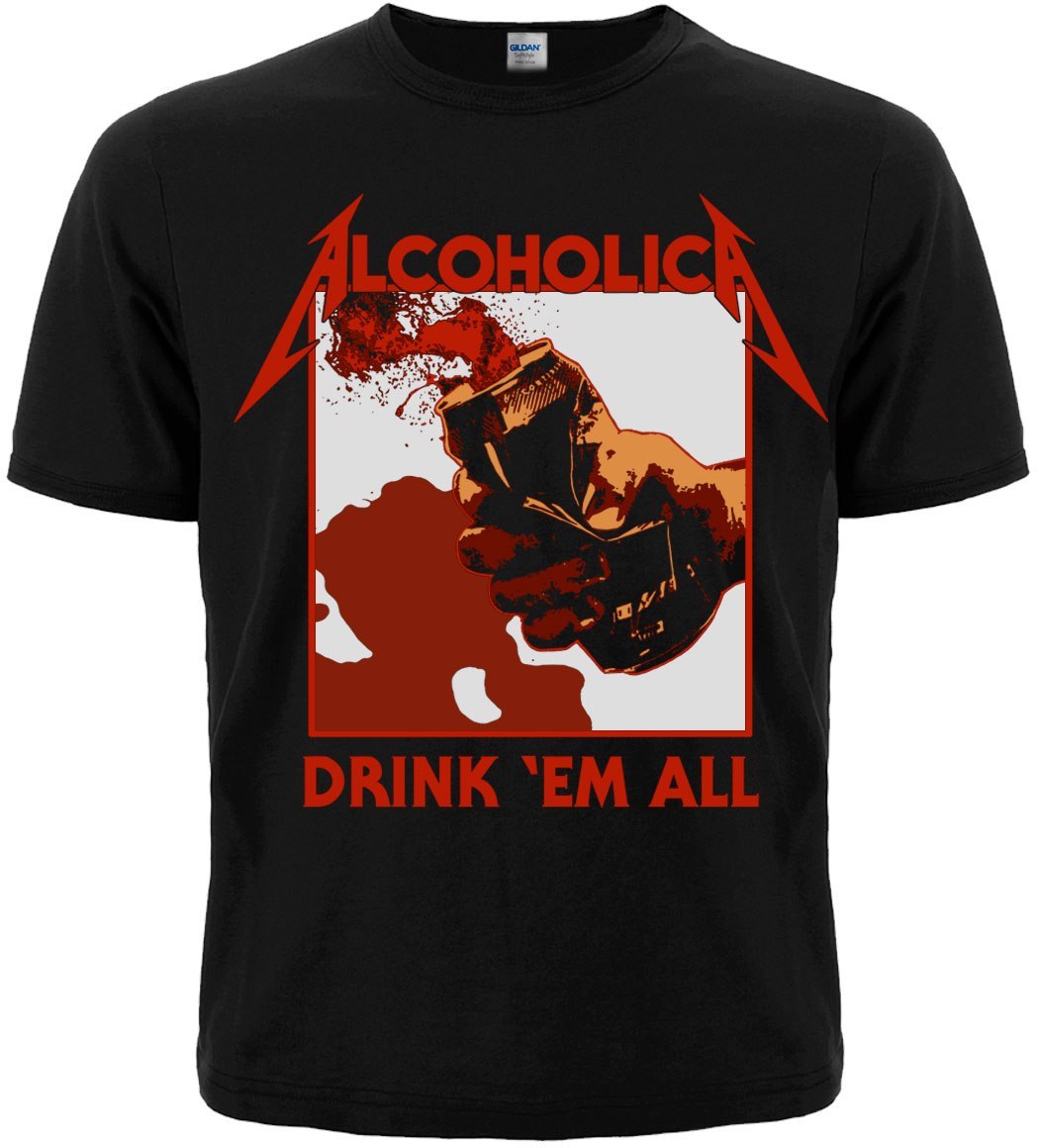 Футболка Alcoholica "Drink Em All"