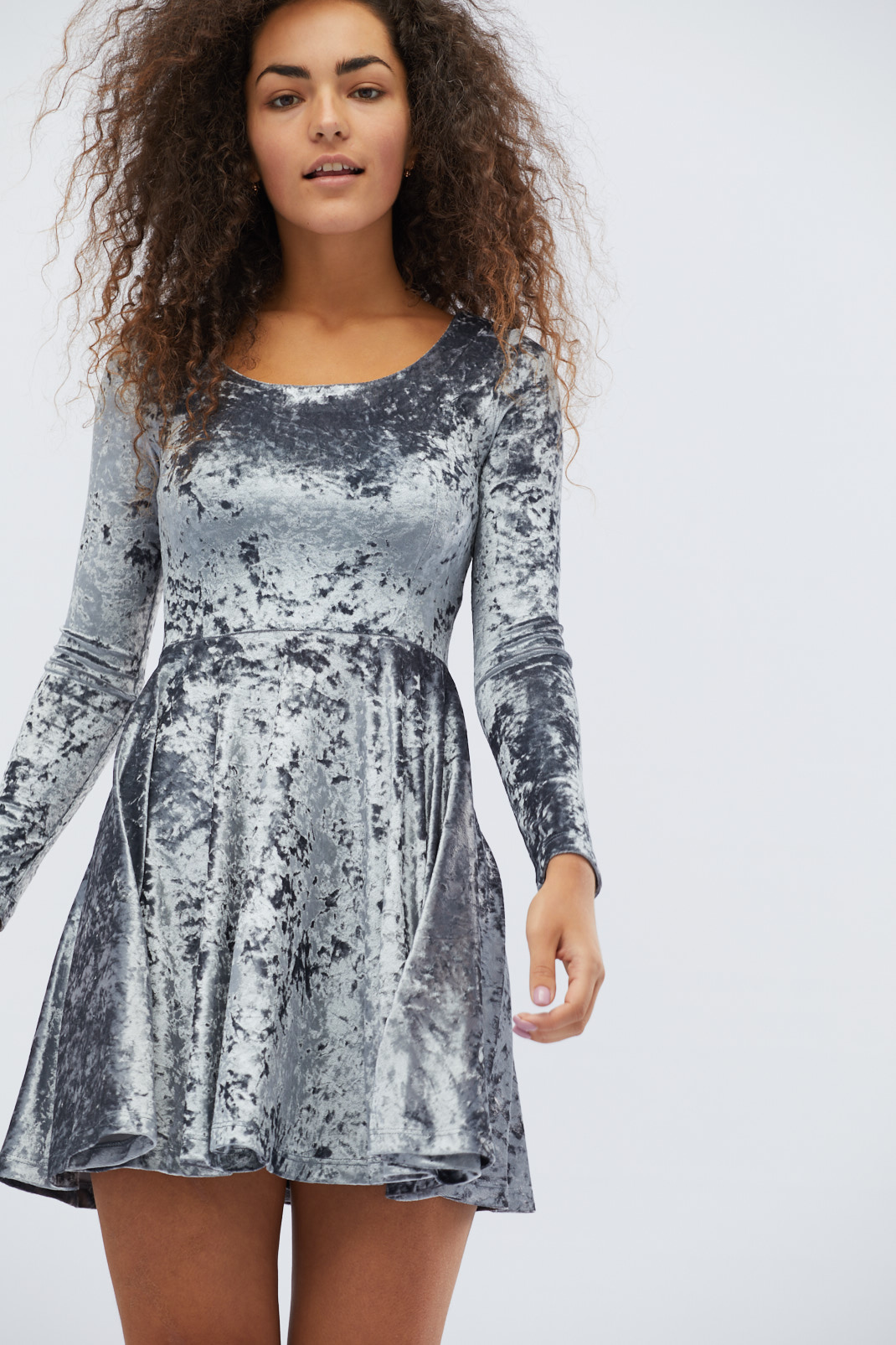 Платье КР-10077-20, (Серый)