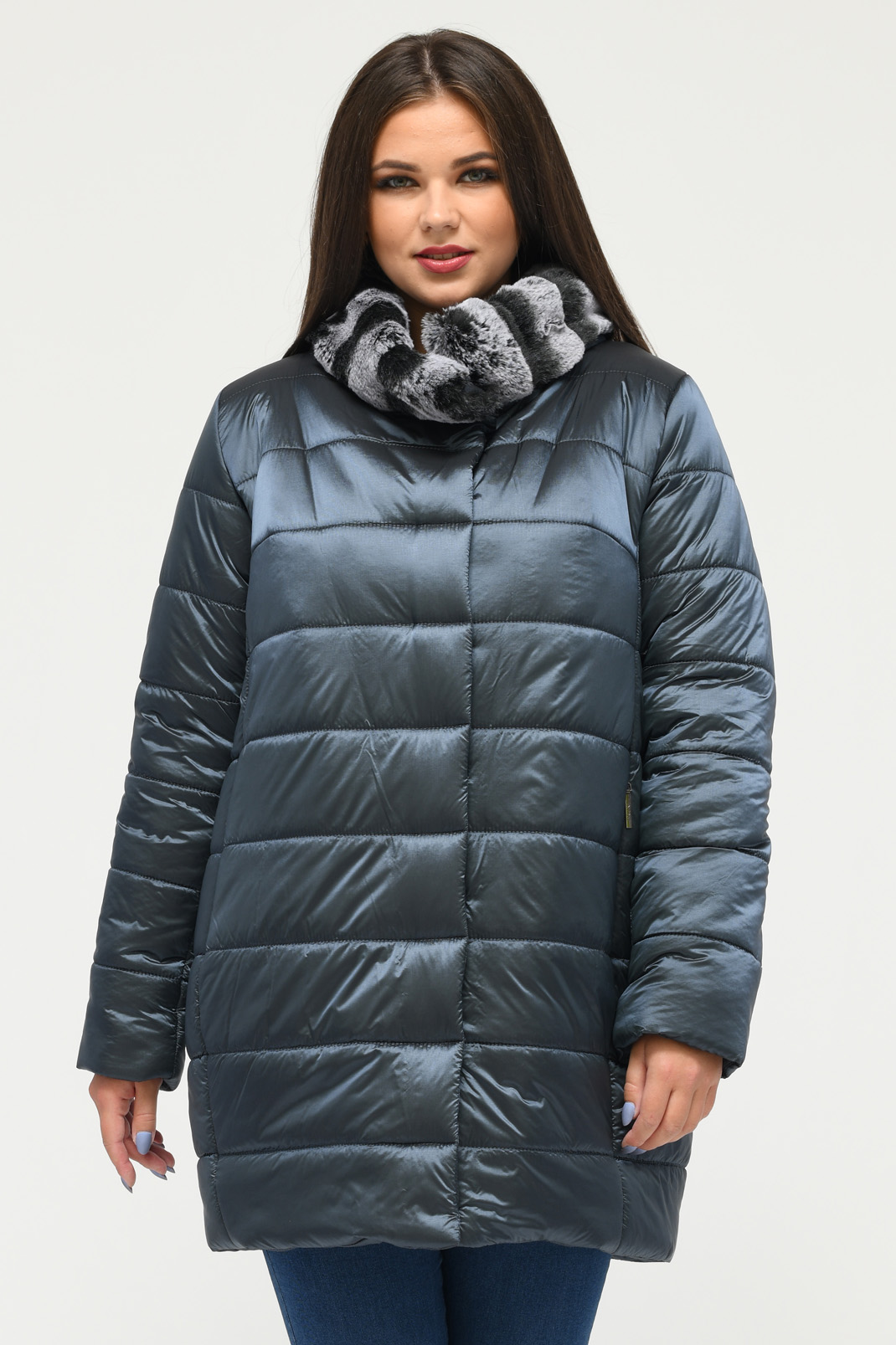 Зимняя куртка -31356-2, (Синий)