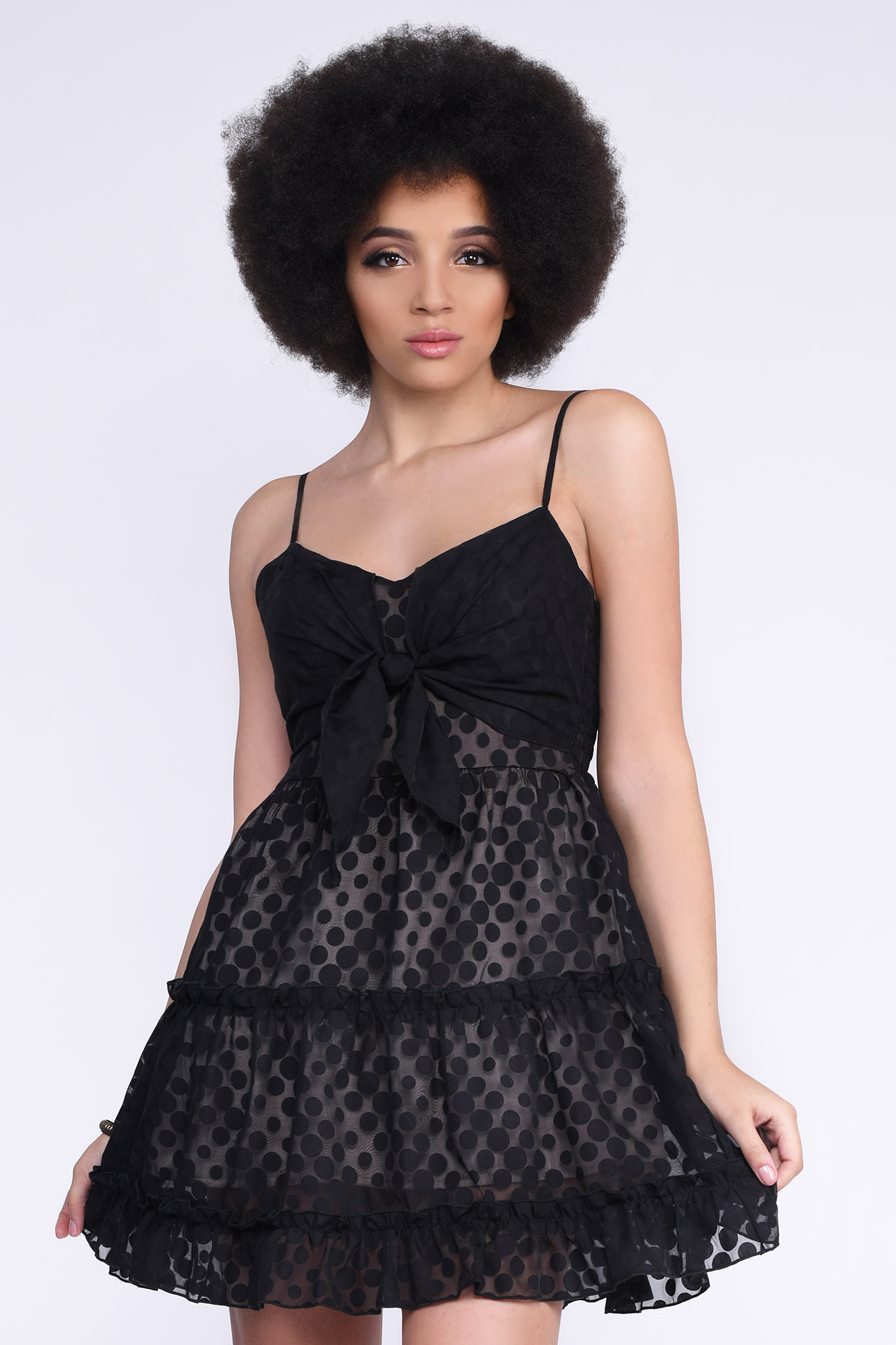 Платье KP-10238-8, (Черный)