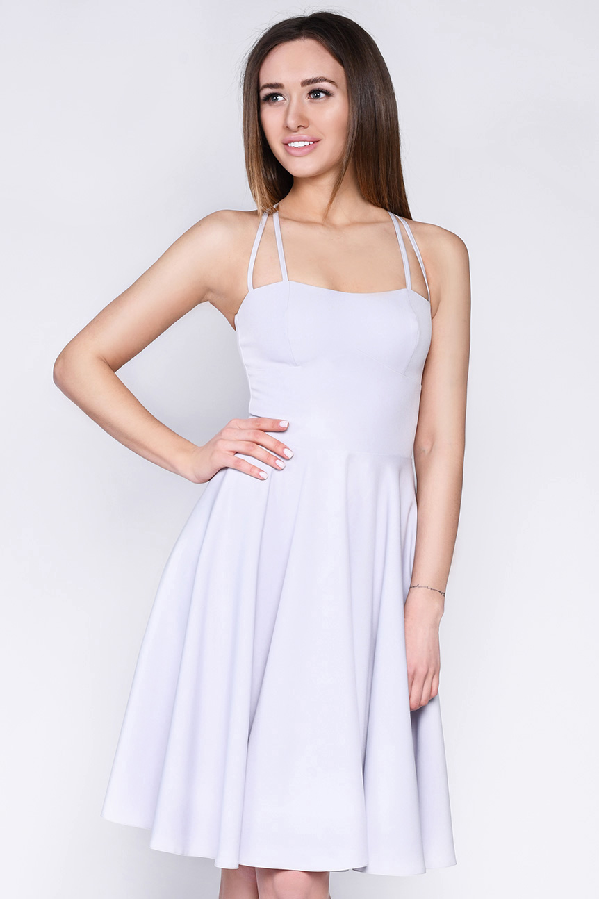 Платье KP-10247-4, (Серый)