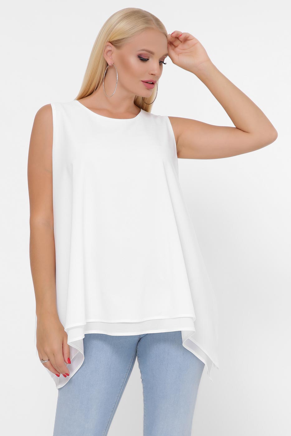 Блуза 40101-3, (Белый)
