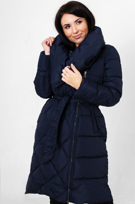 Зимняя куртка 31949-2, (Т. синий)