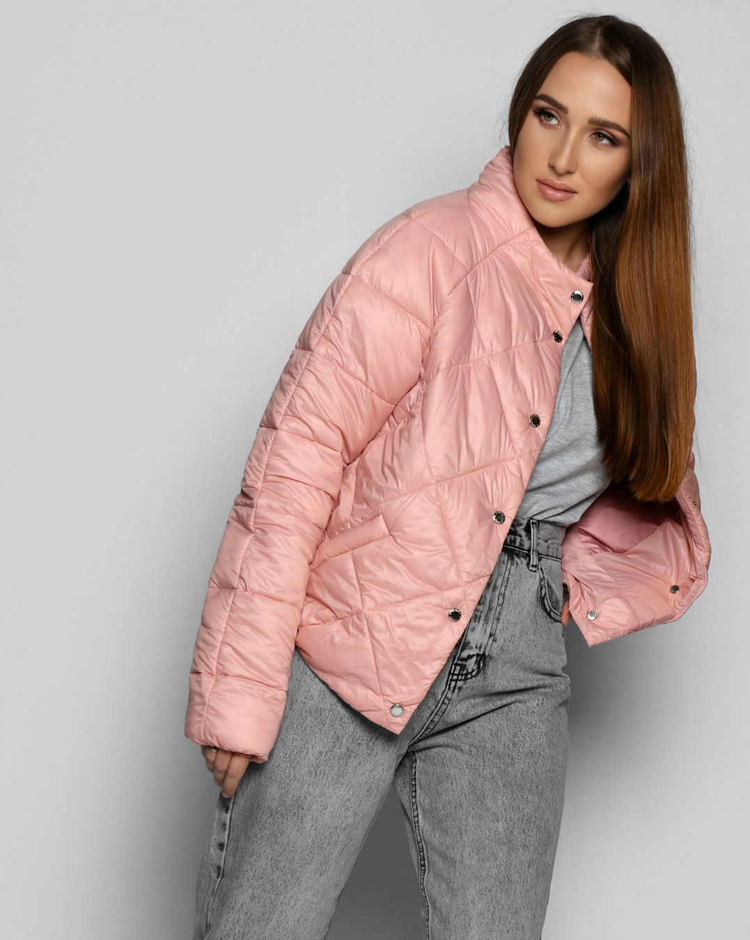 Куртка LS-8915-15, (Рожевий)