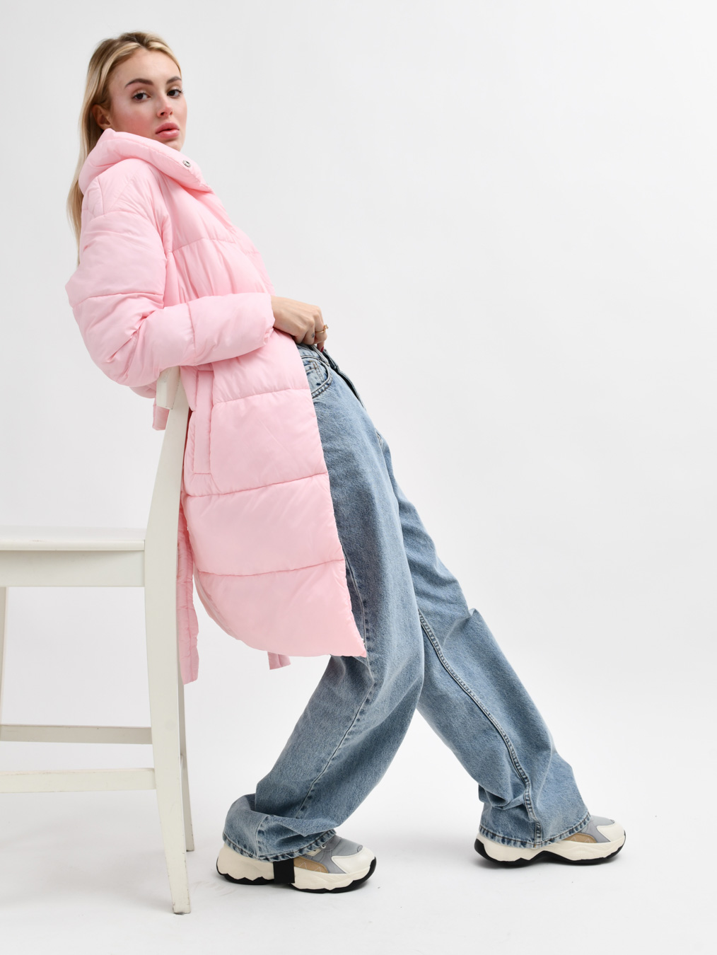 Куртка LS-8931-9, (Яскраво-рожевий)
