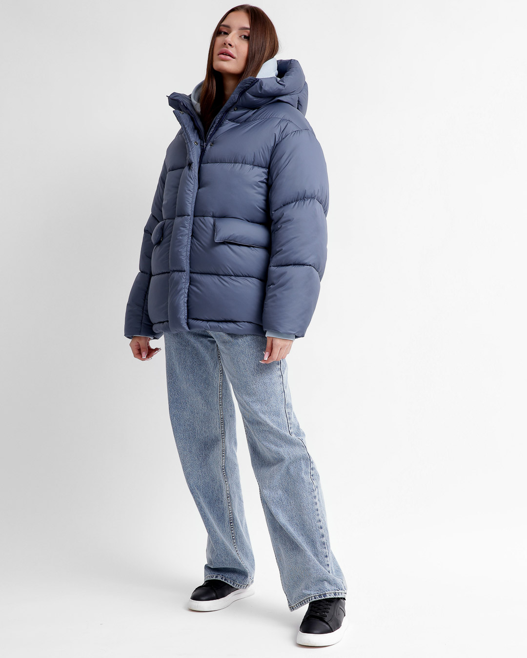 Зимова куртка  LS-8917-35, (Джинс)