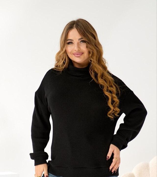 Свитер женский вязаный осенний зимний