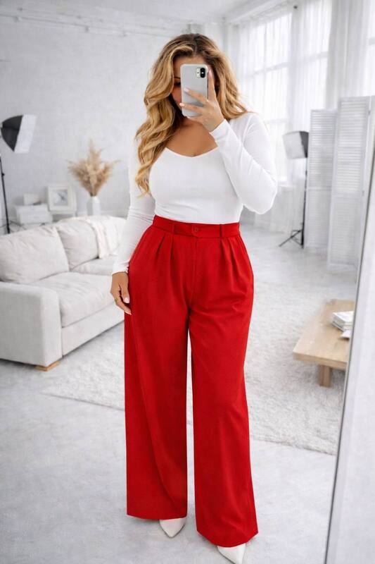 Брюки палаццо