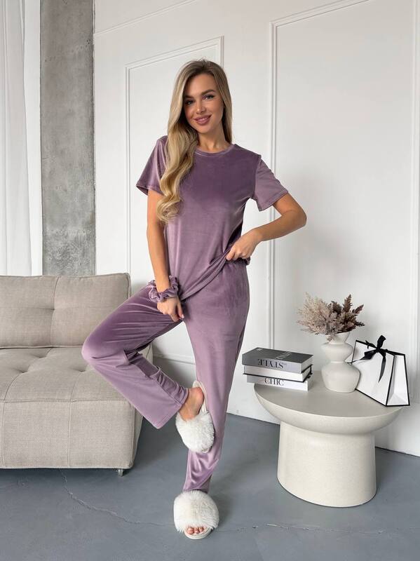 Домашній костюм трійка k-127403 Домашній костюм трійка k-127403