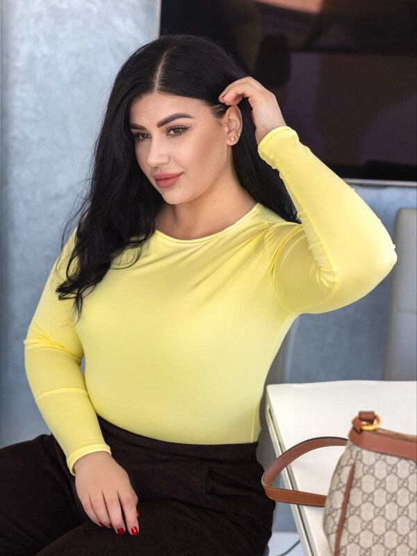 Лонгслив женский из микродайвинга облегающий базовый с длинным рукавом весенне-летний