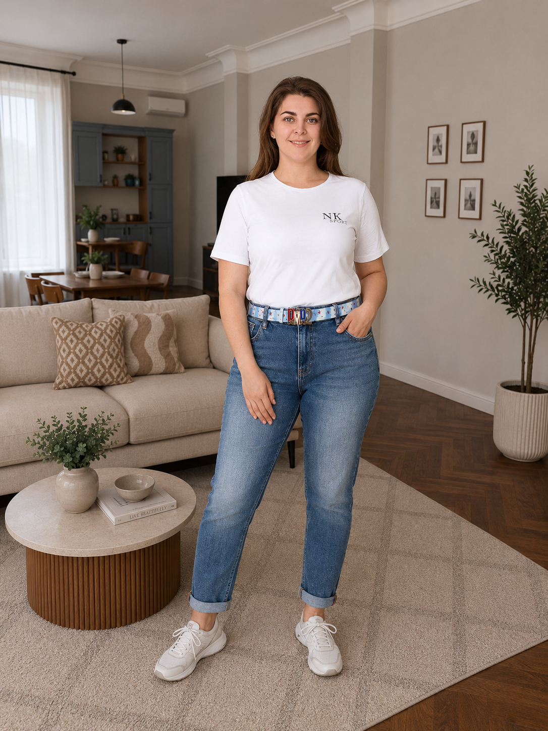 Джинсы женские джинсовые slim fit узкие с высокой посадкой демисезонные зимние  M-2973-NP1-058