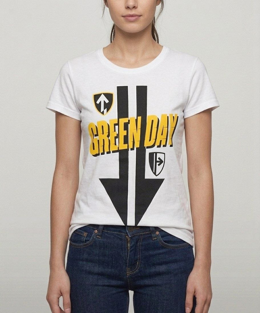 Футболка жіноча Green Day лого k-1000 Футболка жіноча Green Day лого k-1000