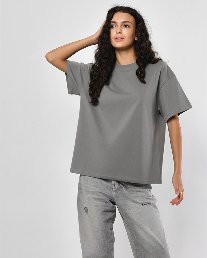 Женская футболка Premium oversize 57819