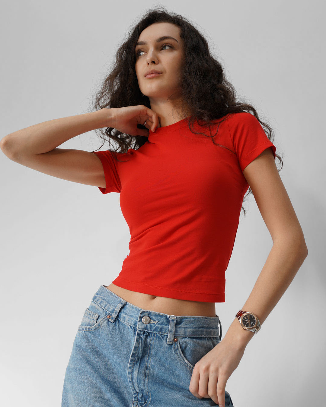 Женская приталенная футболка Slim Standart 57813 xp-1037 Женская приталенная футболка Slim Standart 57813 xp-1037